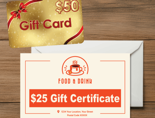 Gift Cards & Gift Certificates